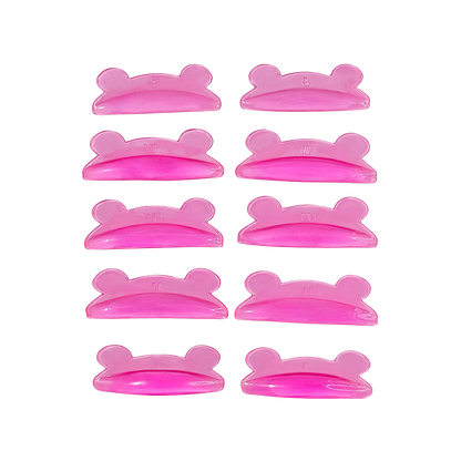 Jelly Bear Lash Lift Shields - Pink