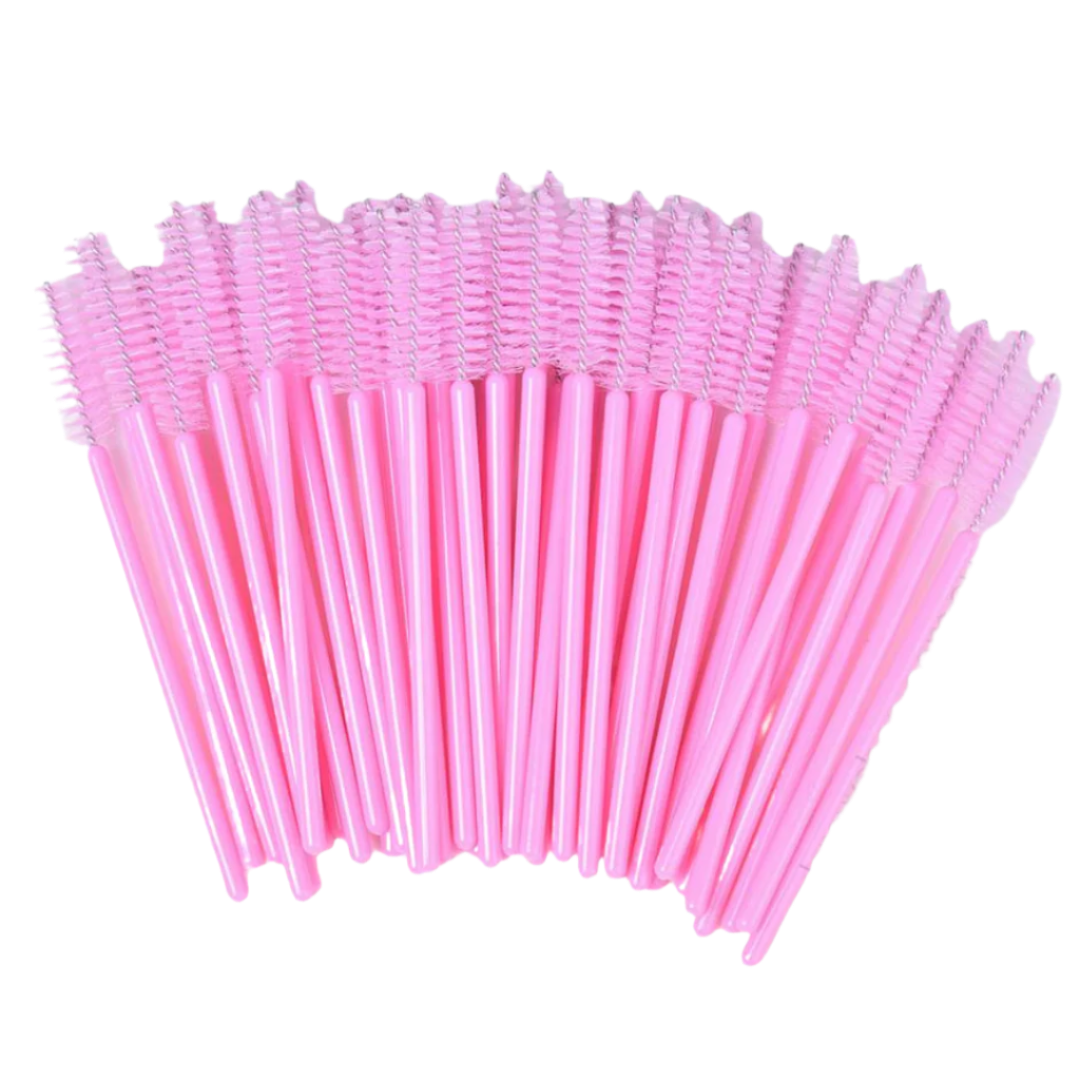 Disposable Mascara Wands - Baby Pink