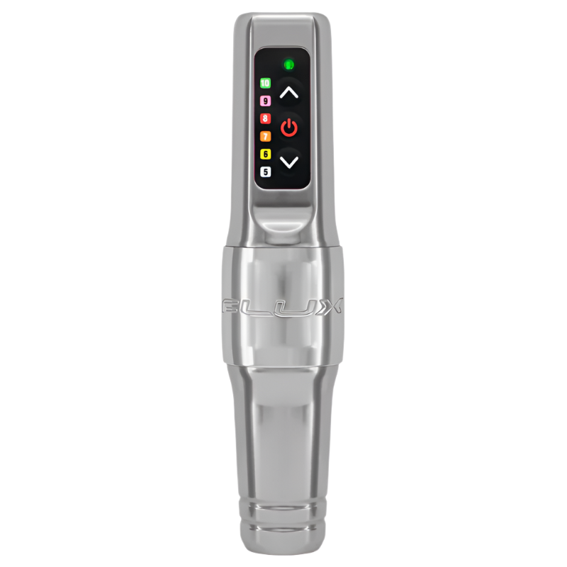 Flux Mini 2.5mm Wireless Machine With Extra Battery - Silver