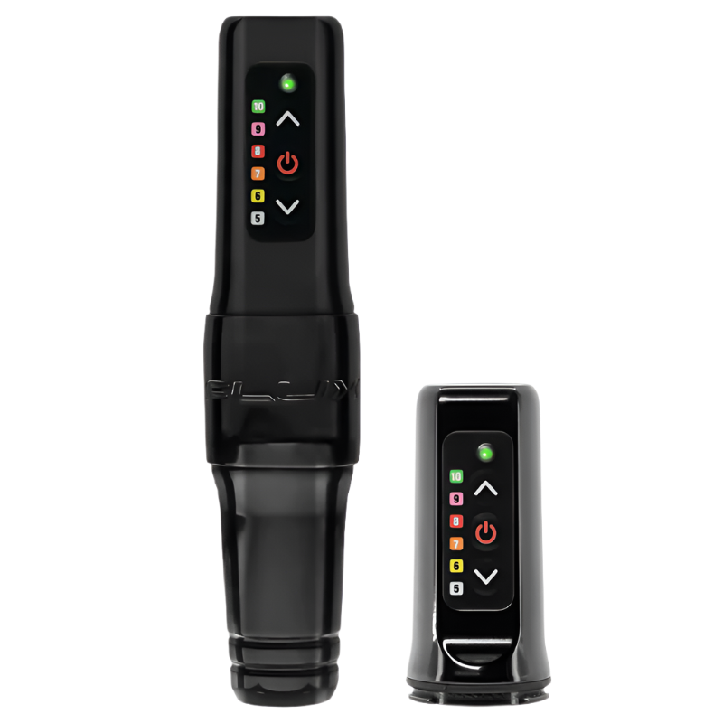 Flux Mini 2.5mm Wireless Machine with Extra Battery - Stealth Black