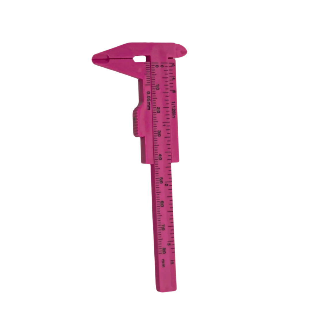 Mini Measurement Caliper - Hot Pink (80mm)