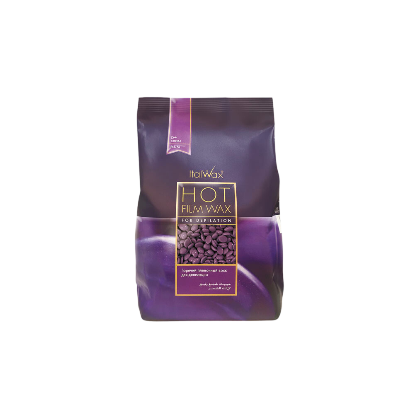Italwax- Hard Wax Plum, 500g