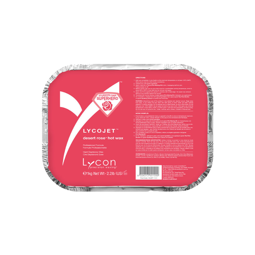 Lycon - LYCOJET Desert Rose Hot Wax (1kg)