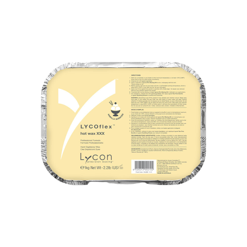 Lycon - LYCOflex Vanilla Hot Wax (1kg)