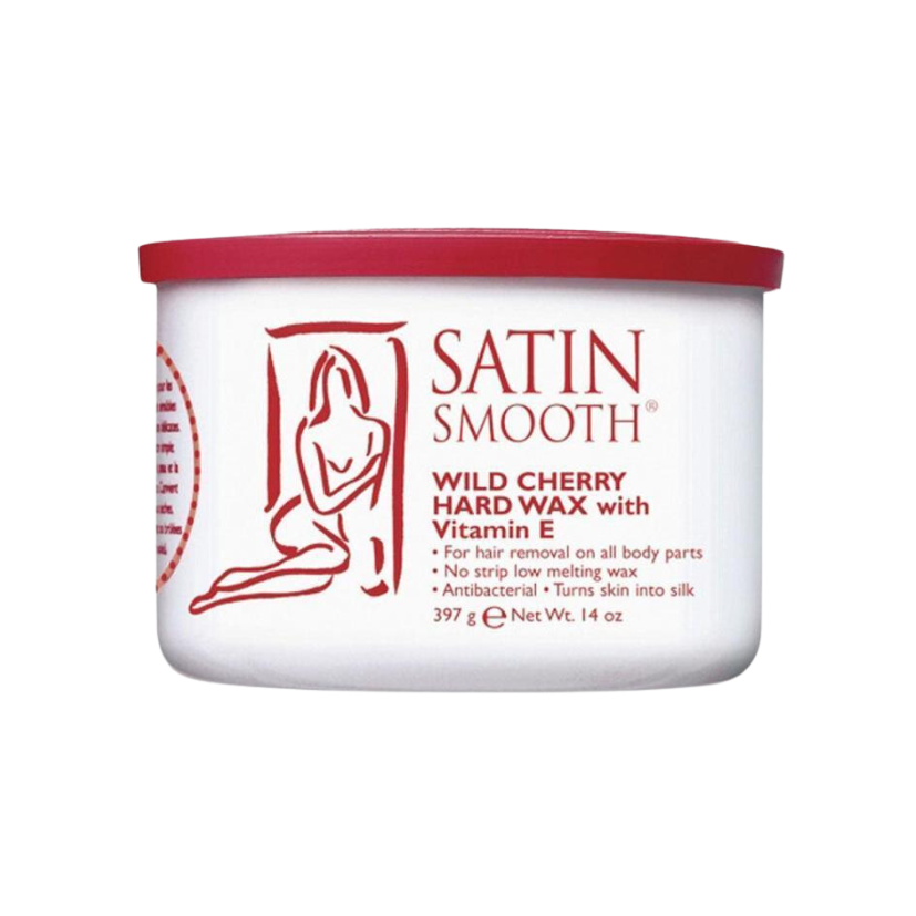 Satin Smooth - Wild Cherry Hard Wax with Vitamin E