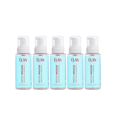 ÉLAN - Cleansing Detox-Mousse for Eyebrows and Eyelashes 150ml (Wholesale 5 pack, RRP $29.95 Each)