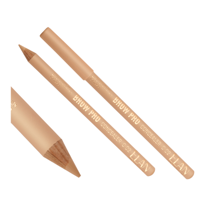 ÉLAN - Multi-purpose Concealer Pencil - Brow Pro Concealer - C 02 warm nude (Wholesale 3 pack, RRP $20.95 Each)