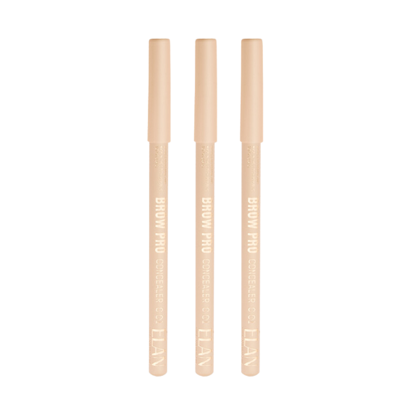 ÉLAN - Multi-purpose Concealer Pencil - Brow Pro Concealer -  C 01 cold nude (Wholesale 3 pack, RRP $20.95 Each)