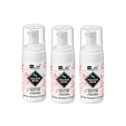 InLei® - Delicate Mousse Cleanser, Rose (100 ml) (Wholesale 3 pack, RRP $32.95 Each)