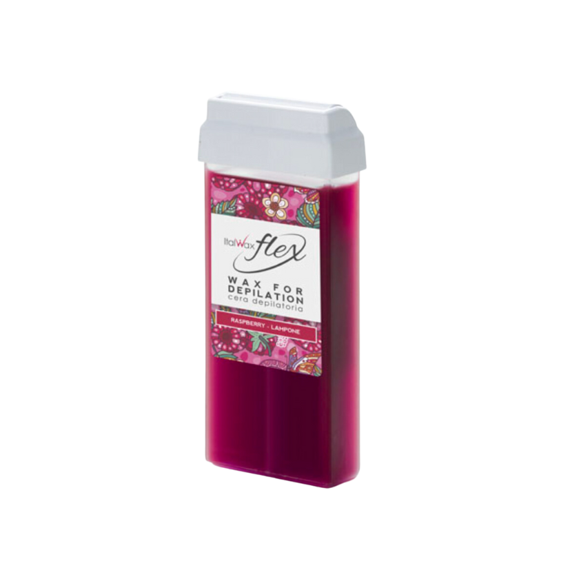 Italwax - Raspberry Flex Wax Cartridge, 100ml