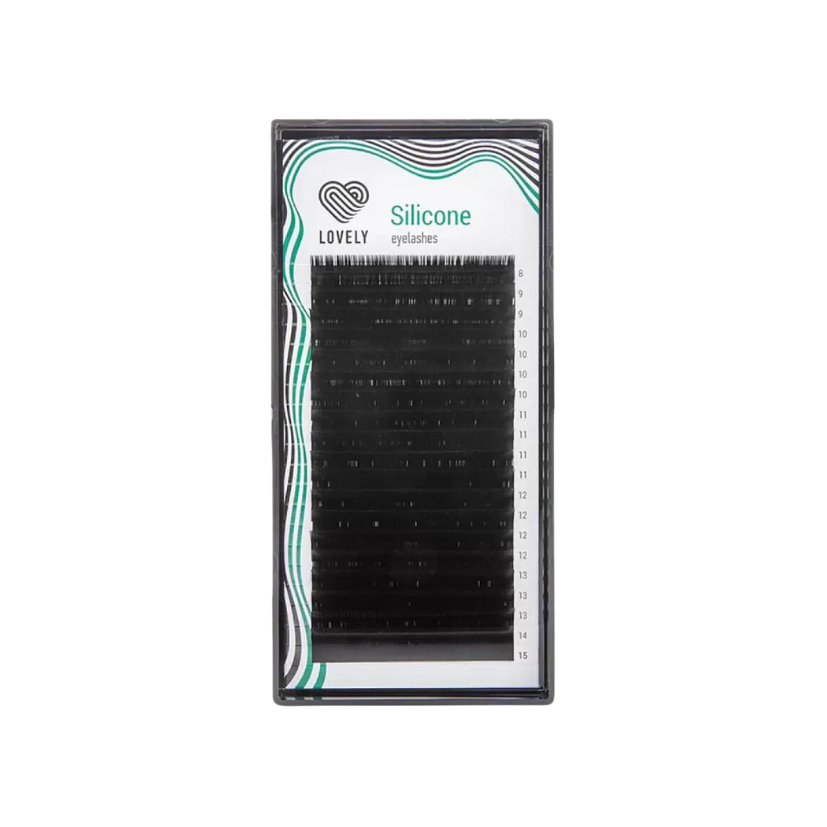 Lovely Lashes - Eyelash Extensions "Silicone" - 16 lines / 0.07