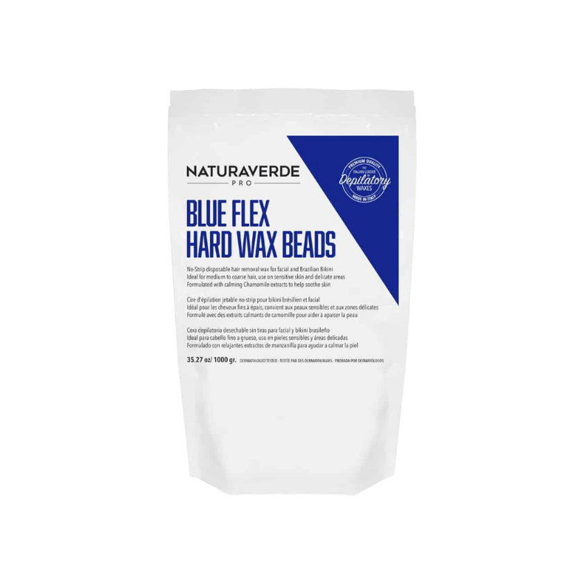 Naturaverde Pro - Blue Flex Hard Wax Beads (1kg)