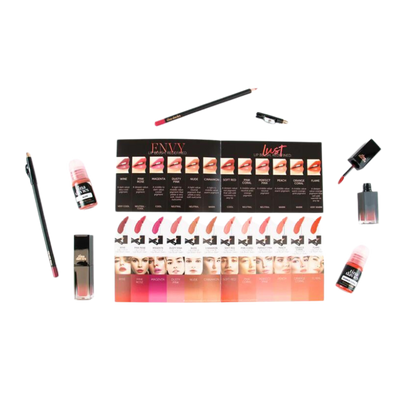 Tina Davies - I 💋 INK Lip Color Chart