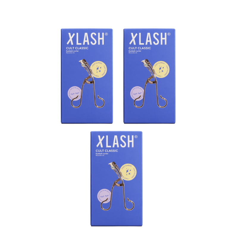 Xlash- Cult Classic Eyelash Curler (Wholesale 3 Pack, RRP $29.95 Each)