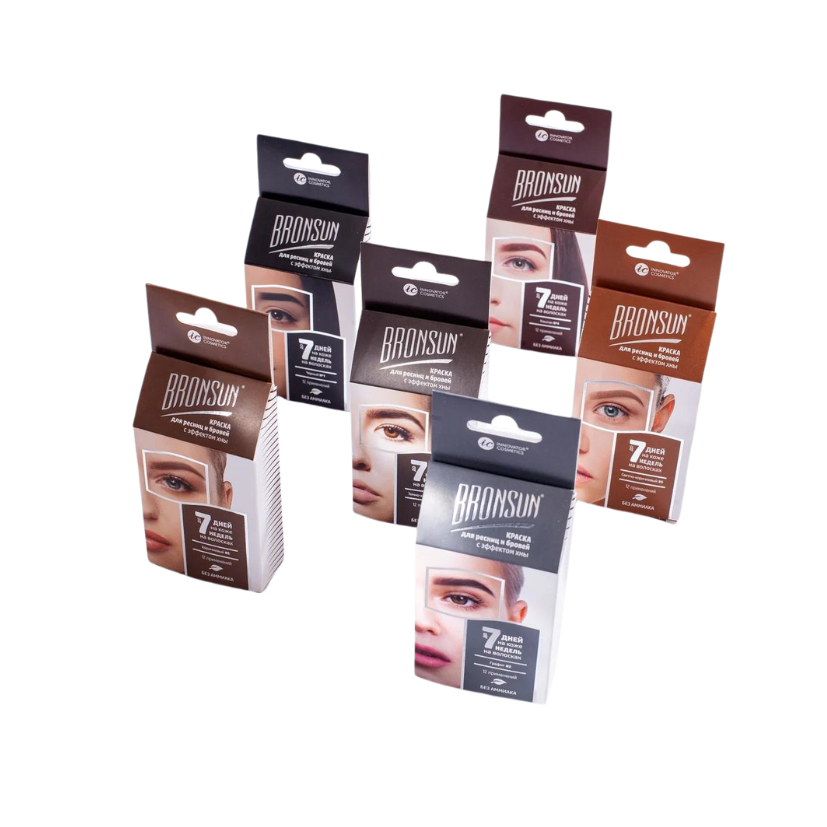 Bronsun - Eyelash and Eyebrow Dye Home Kit (Choose Your Colour)
