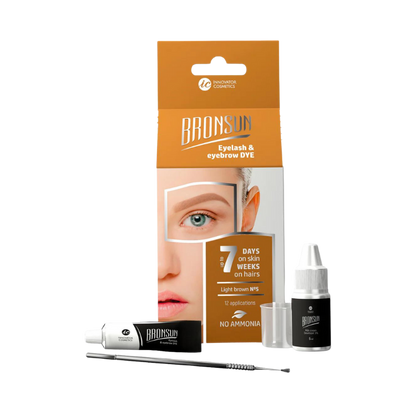 Bronsun - Eyelash and Eyebrow Dye Home Kit (Choose Your Colour)