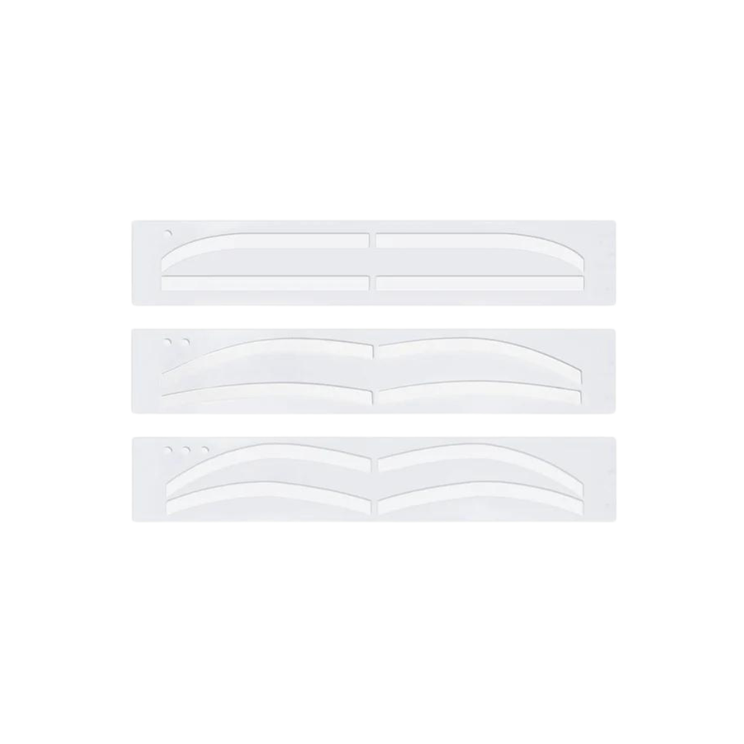Brow Code - Silicone Eyebrow Stencils - 3 Sizes