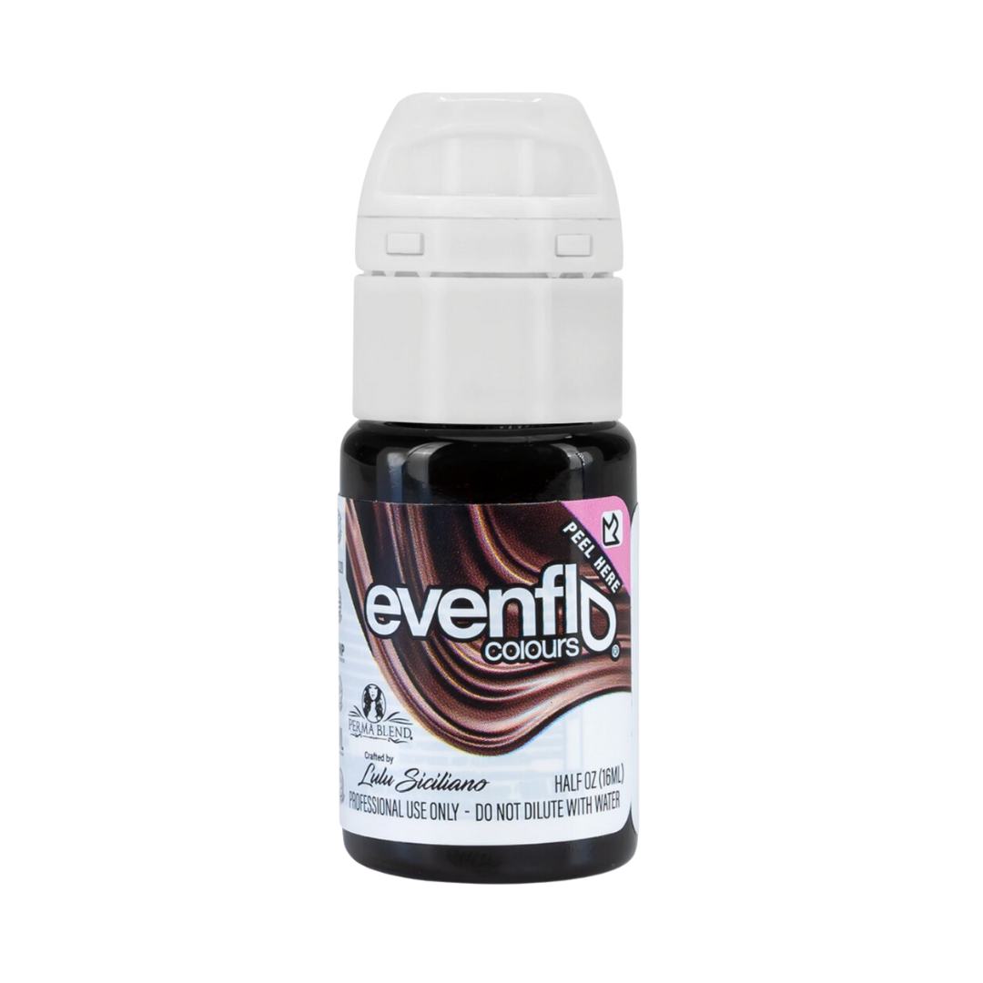 Evenflo - Eyeliner Pigments - Warm Black, 15ml