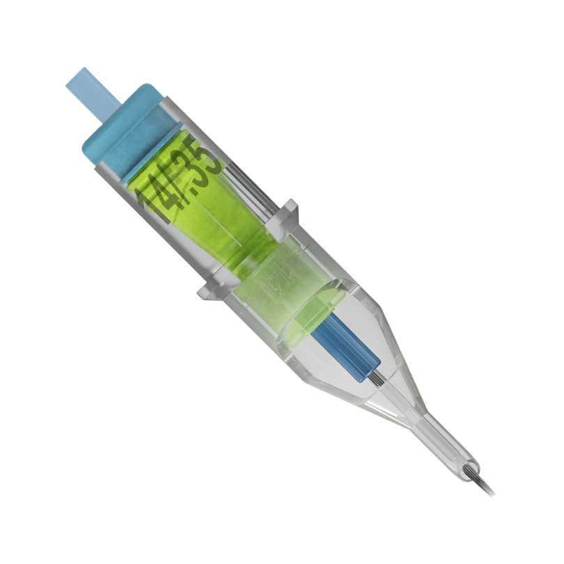 Stellar 2.0 Cartridges - 5 Round Shader Extra Long Taper (Choose your size)