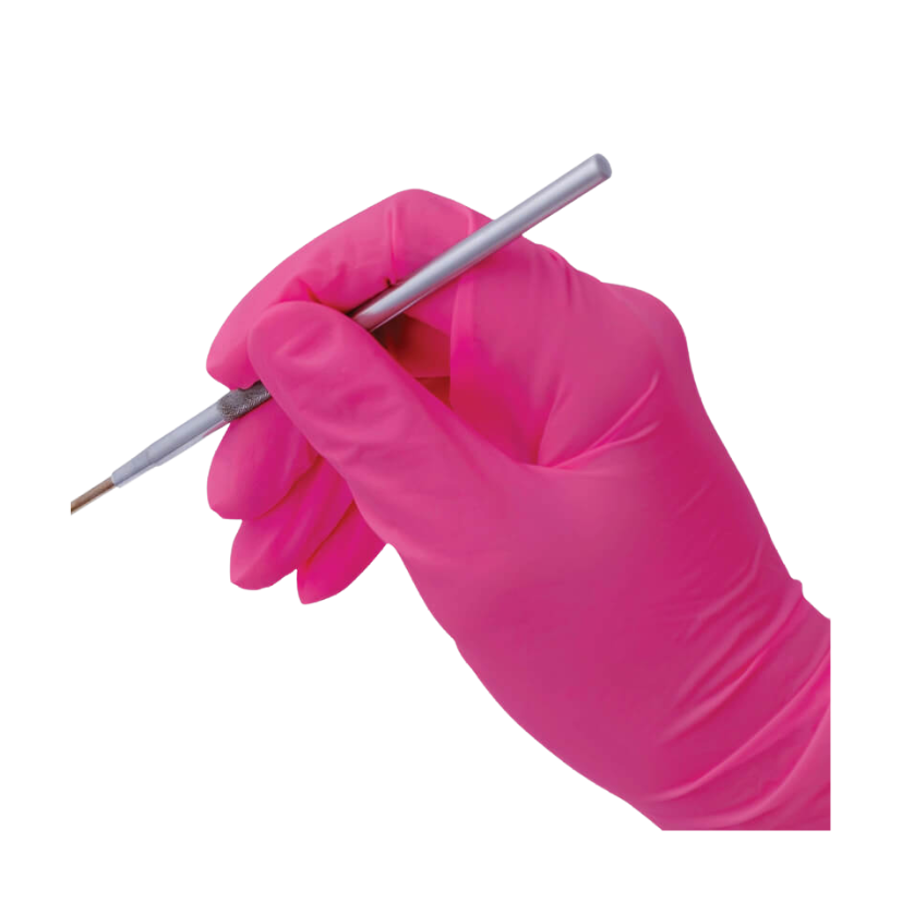 Bastion - Disposable Nitrile Gloves -  PINK (200pcs)