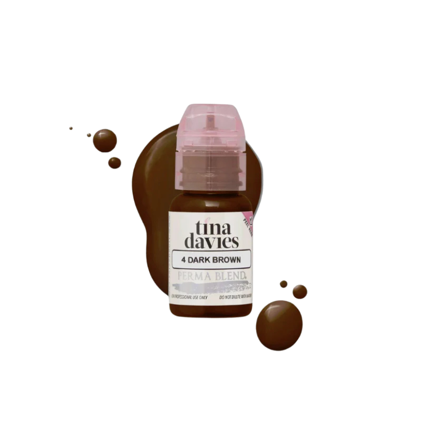 Tina Davies - I Love Ink BROW Pigment - Dark Brown 15ml