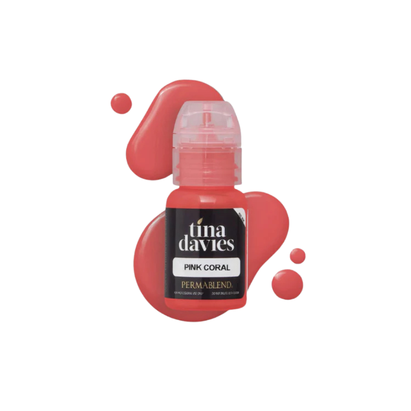 Tina Davies - I Love Ink LIP Pigment - Pink Coral, 15ml