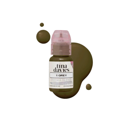 Tina Davies - I Love Ink BROW Pigment - Grey 15ml