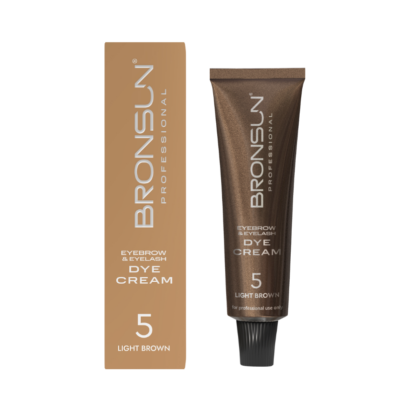 Bronsun - Eyebrow &amp; Eyelash Cream Dye, 7 Colours