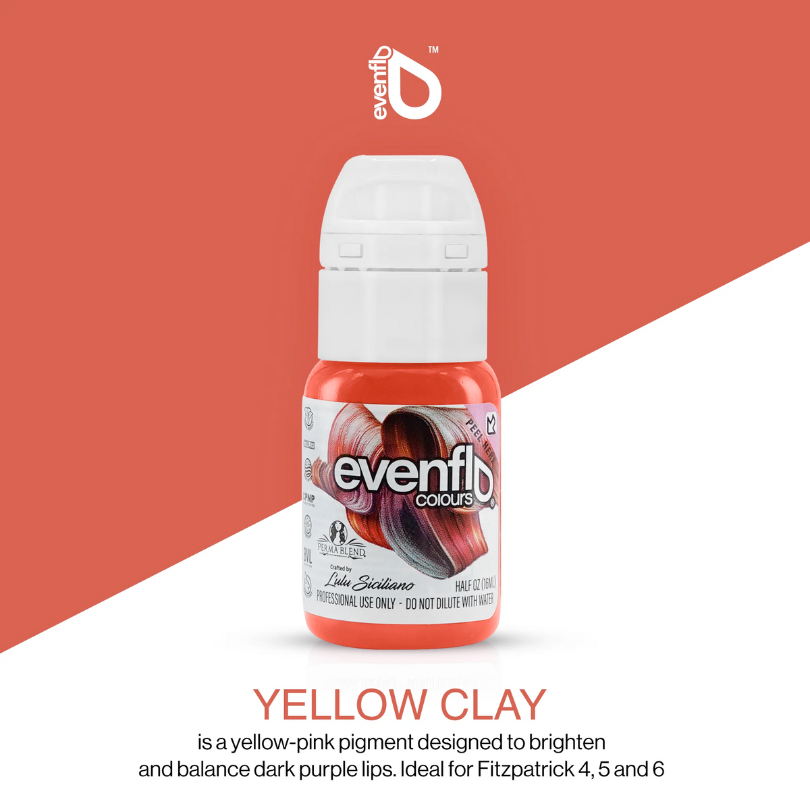Evenflo - Pigments - Yellow Clay, 15ml