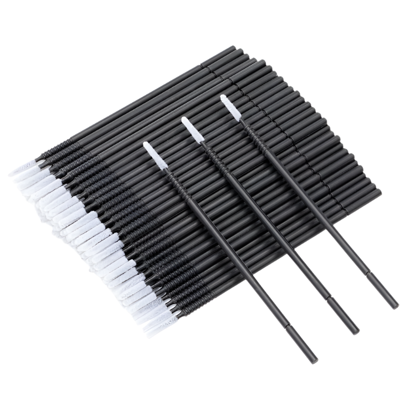 Long Tip Micro Sticks - Black (100pcs)