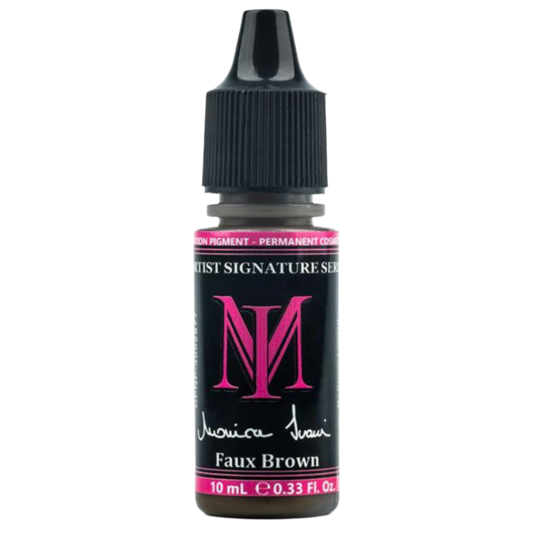 Monica Ivani Signature Series Eyebrow Pigments - Faux Brown