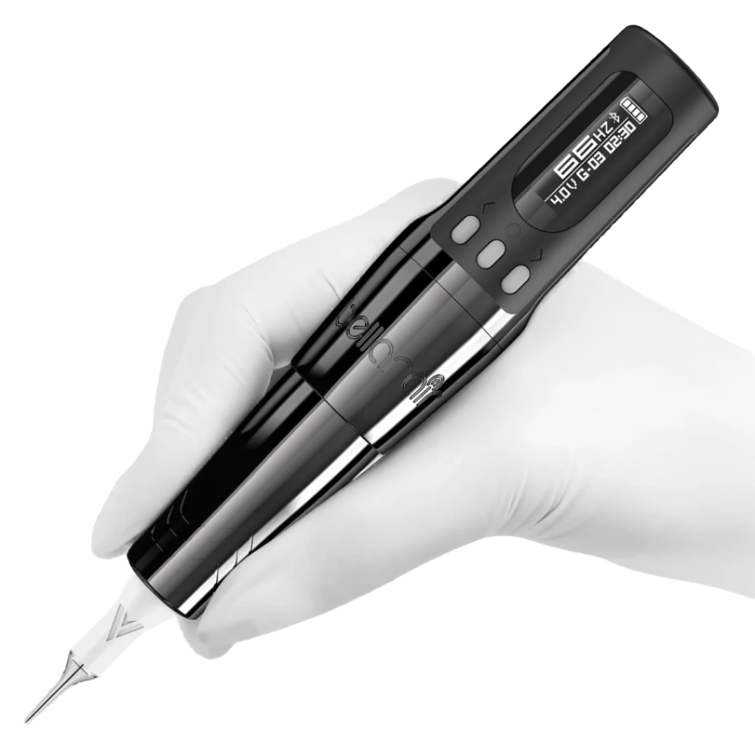 Bellar AIR Wireless Cosmetic Tattoo Machine - Black (3.0mm stroke)