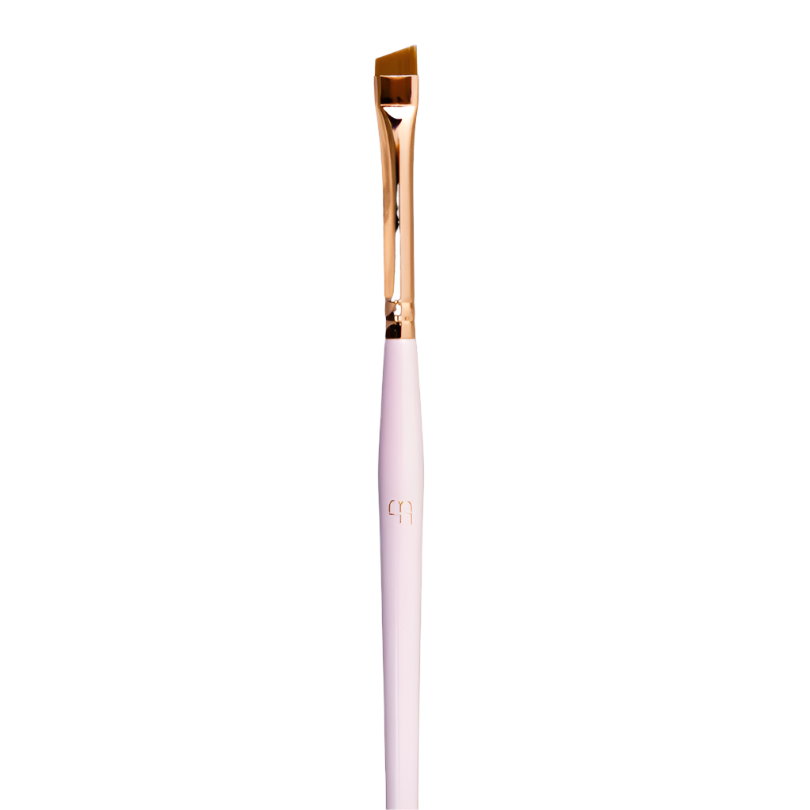 Browfection Beauty Mini Angled Brush - Pink/Gold