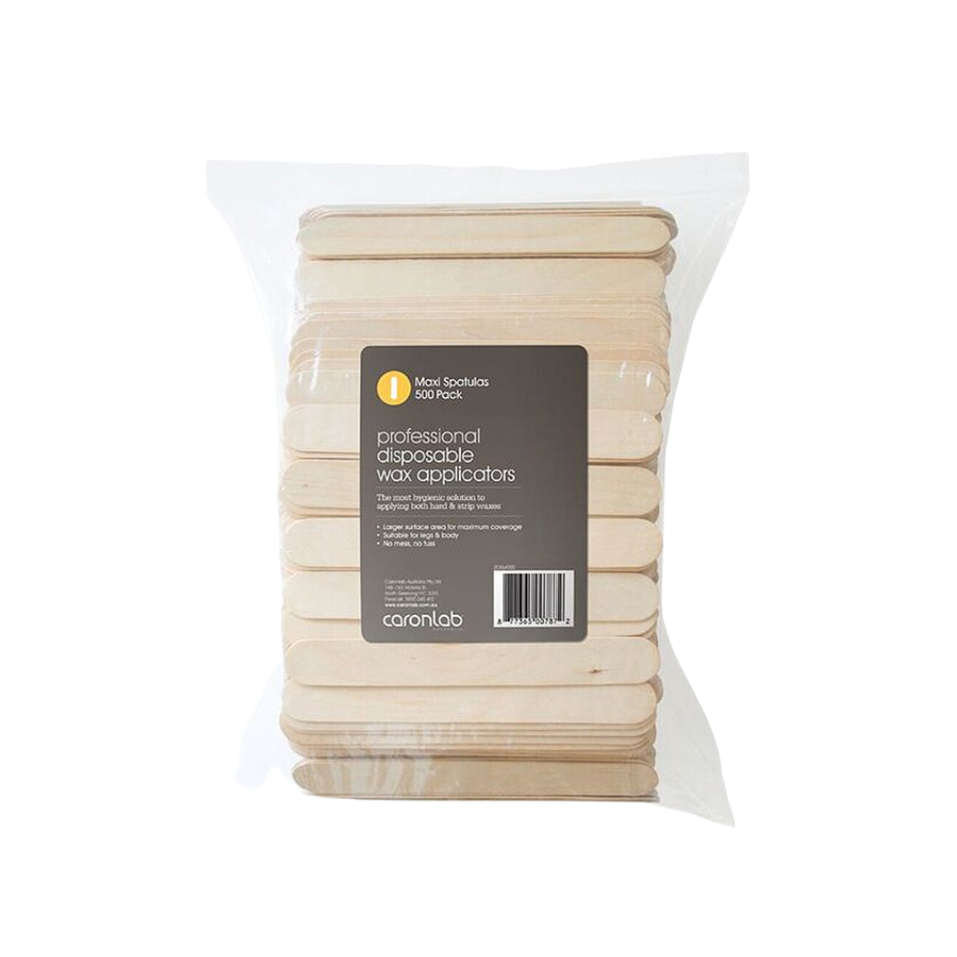 Caronlab - Wooden Spatulas - Maxi 500pk