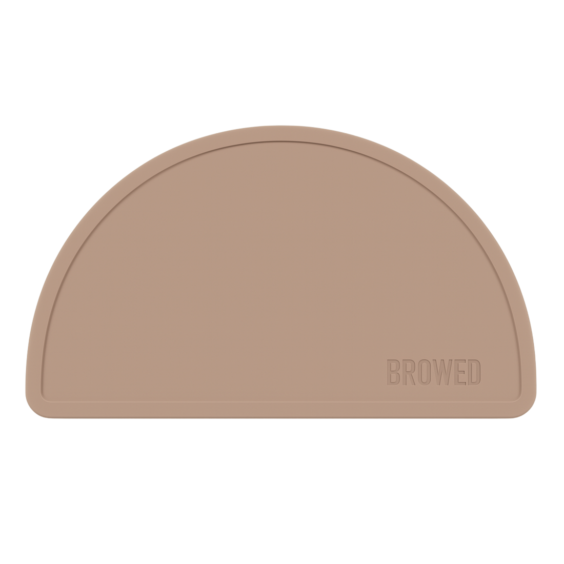 Browed - Silicone Table Protector, Light Brown