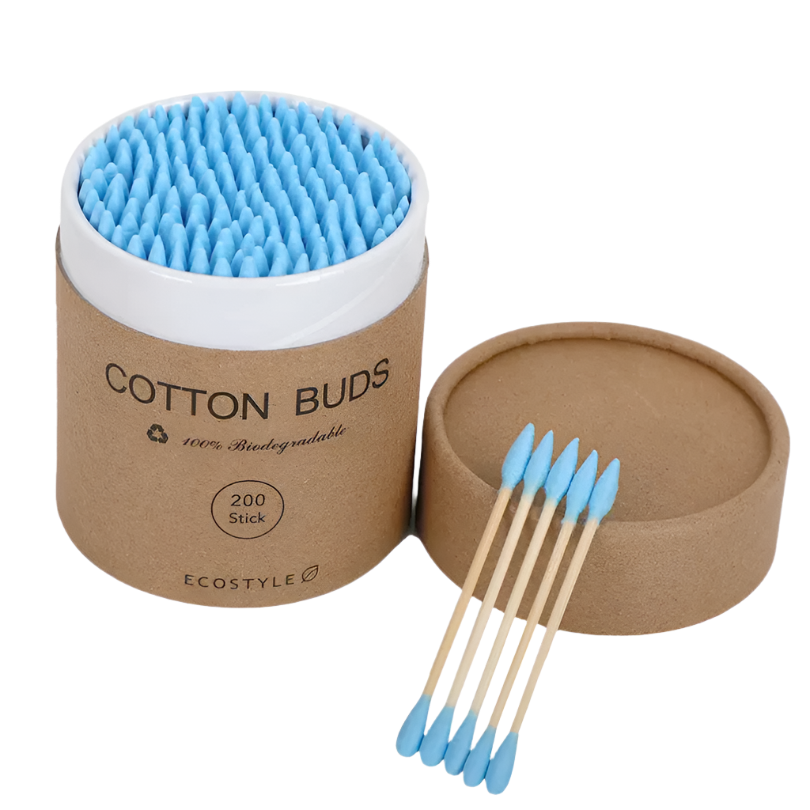 Eco-friendly Cotton Tips - Blue
