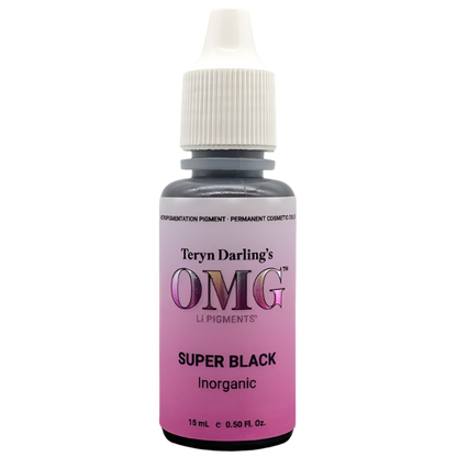 OMG Eyeliner Pigment - Super Black 15ml
