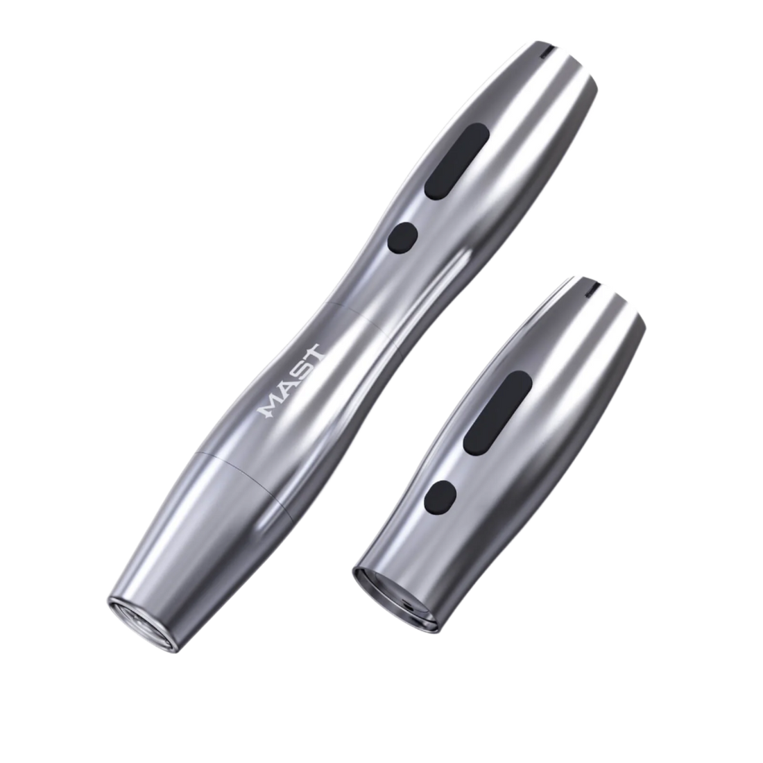 Dragonhawk Mast P20 Wireless Tattoo Machine w/Extra Battery - Silver