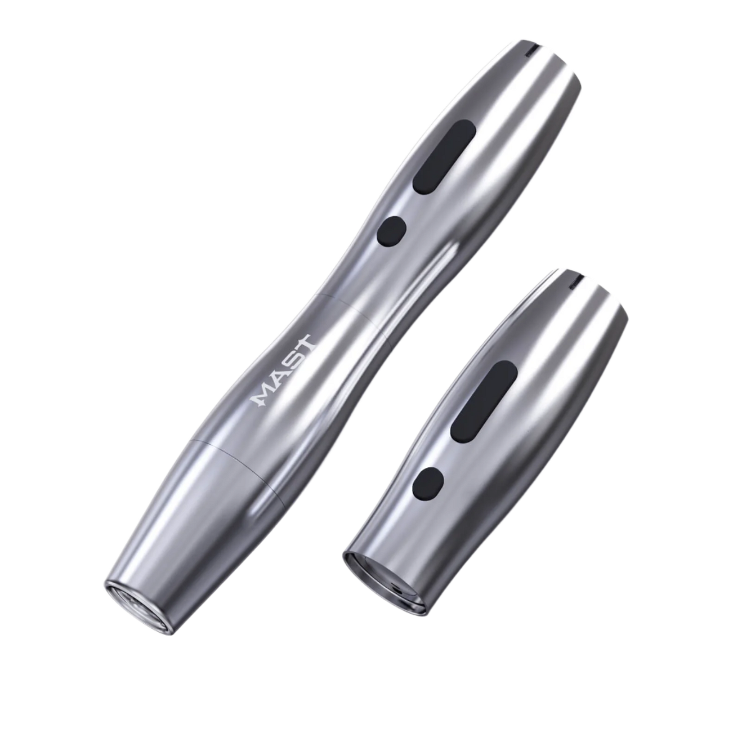 Dragonhawk Mast P20 Wireless Tattoo Machine w/Extra Battery - Silver