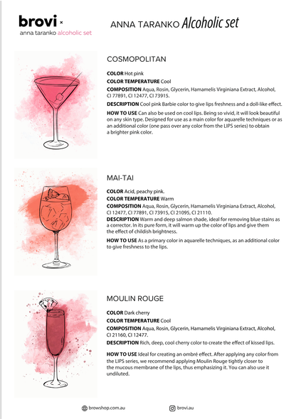 BROVI - Alcoholic Set - Moulin Rogue, 5ml