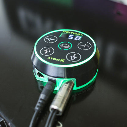 Critical Tattoo Power Supply - Atom-X Critical Tattoo Microblading Cosmetic Tattoo SPMU PMU