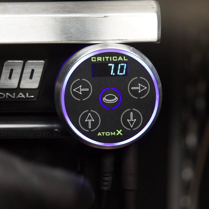 Critical Tattoo Power Supply - Atom-X Critical Tattoo Microblading Cosmetic Tattoo SPMU PMU