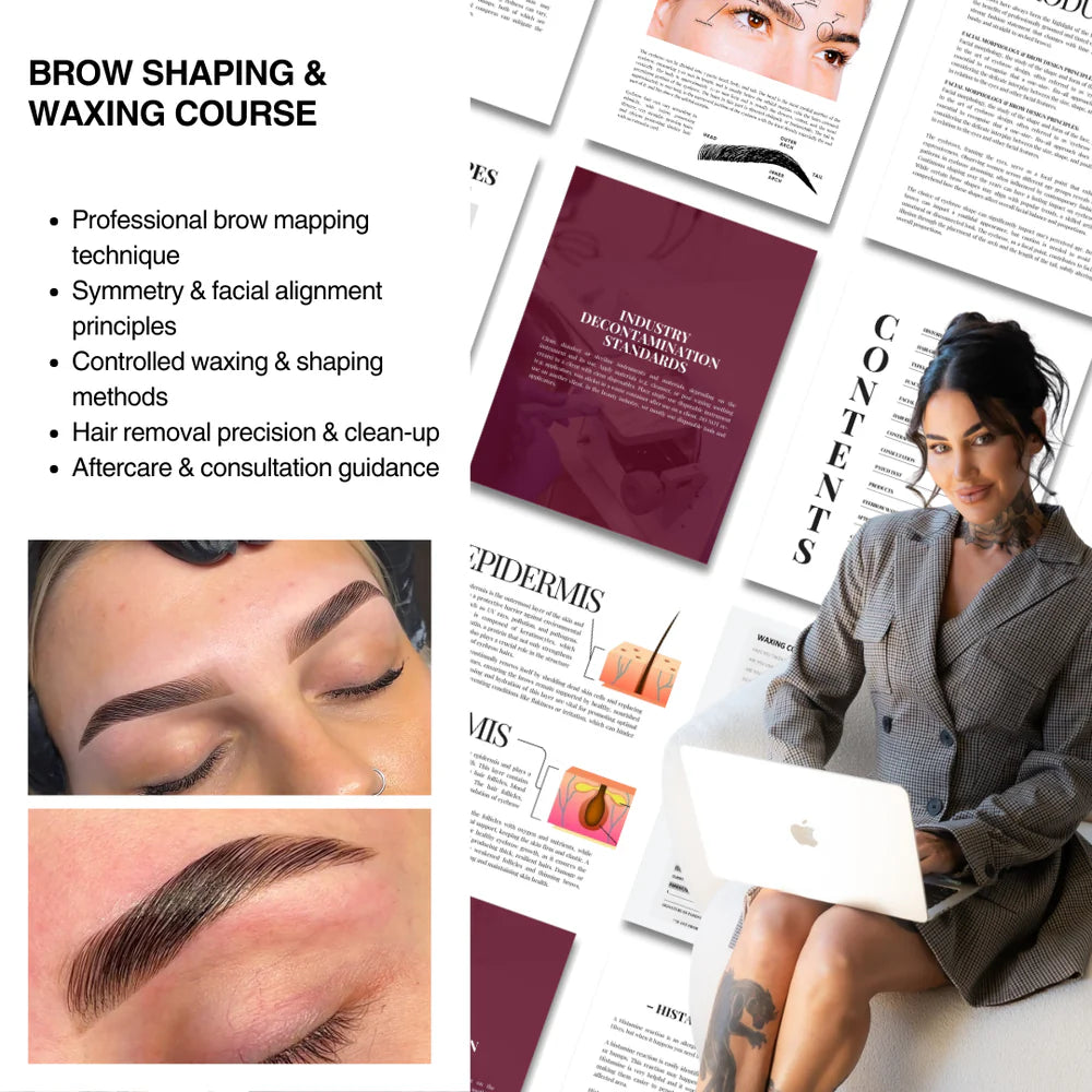 Lash Prodigy - Brow Sculpting / Waxing Course (Includes Mapping)