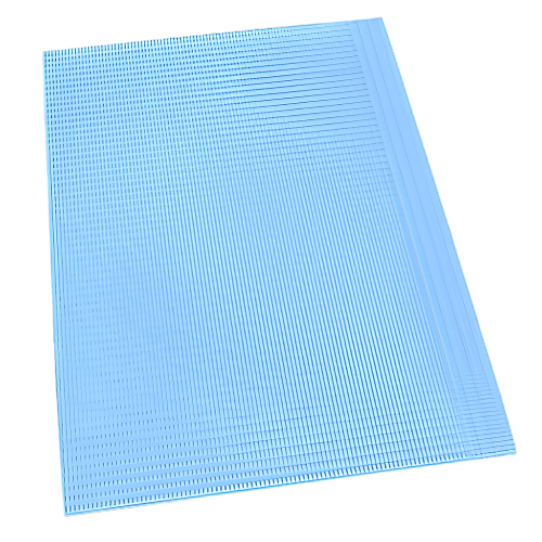 Disposable Dental Bibs - 3 ply - 33x45.5cm - Blue (125pcs)