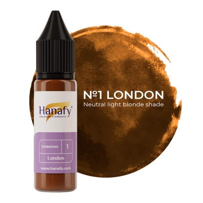 Hanafy - MINERAL Brow Pigment - London, 15ml