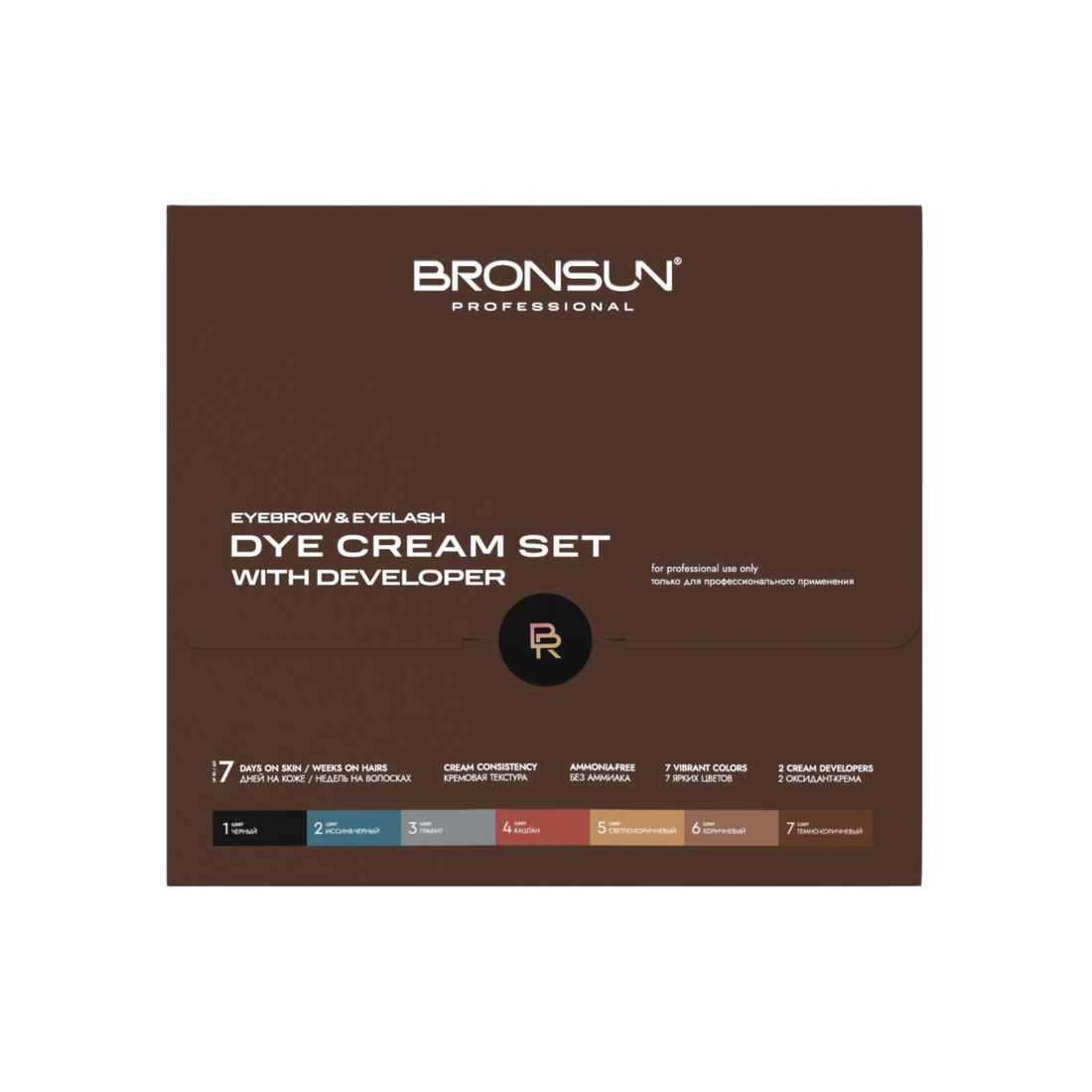 Bronsun - Cream Dye Set with Developer