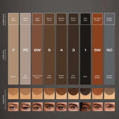 Brow Code - Stain Pure Dye, 15ml (Choose your colour)