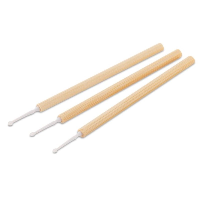 Eco-Friendly Bamboo Microbrushes - White