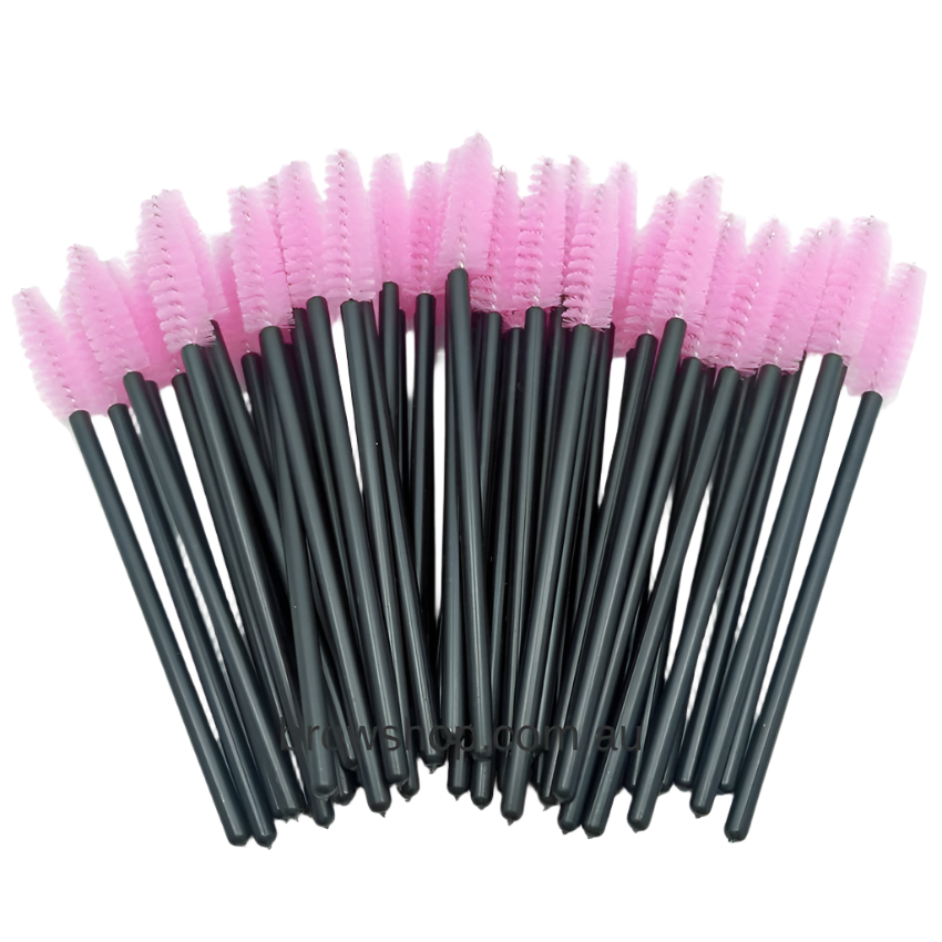 Disposable Mascara Wands- Black &amp; Baby Pink