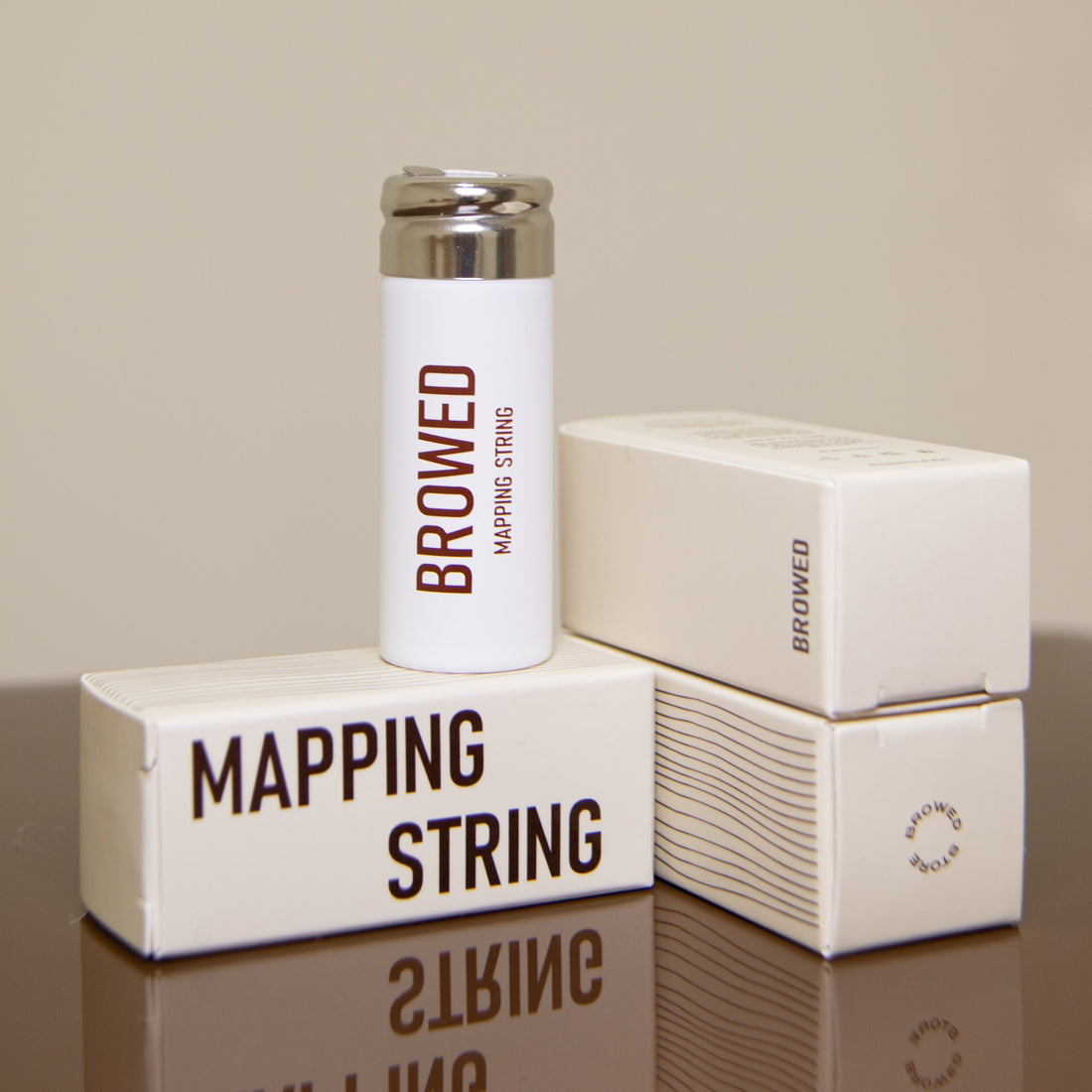 Browed - White Mapping String
